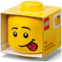LEGO<sup>&reg;</sup> Storage Products: 40330808 Mini Head Yellow - Silly NEW